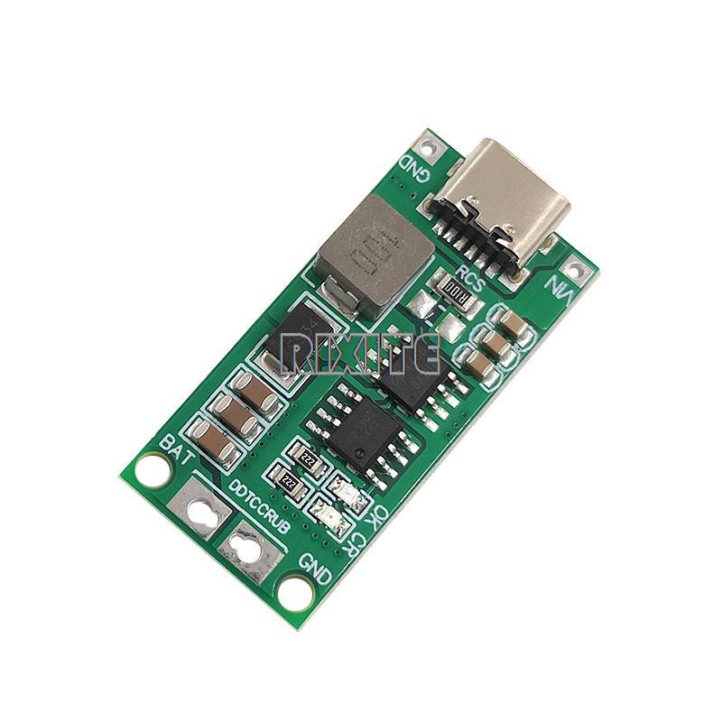 Тип C BMS 2S 3S 4S 1A 2A 4A 18650 Плата зарядного устройства для литиевых батарей USB C повышающий модуль для Li-Po Polymer Power Bank