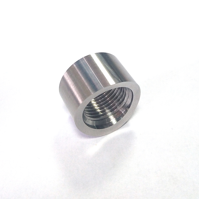 1 Uds. Sensor de oxígeno O2 de acero inoxidable curva Base con muescas tuerca Bung adaptador M18x1.5