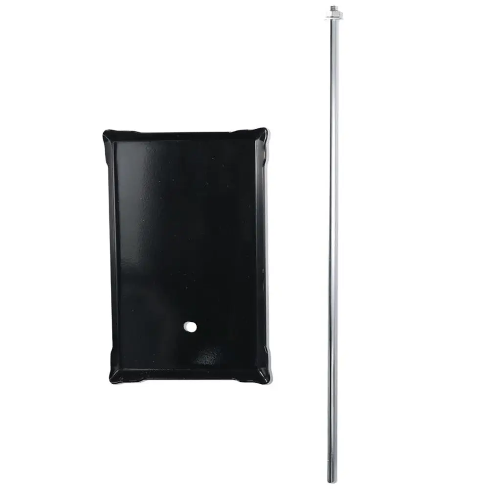 Laboratório Stands Support Set, Aço Lab Stand Set com Base de Ferro Fundido, Rod 16 "L com Bureta Clamp e Flask Ring Clamps