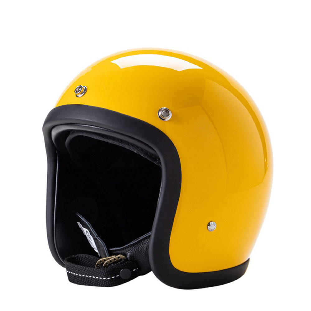 TT&CO CASCOS Japanese Korean style Female Men Motorcycle Little Helmet Open Protective Capacete DOT ECE Safety Vintage Cpacete