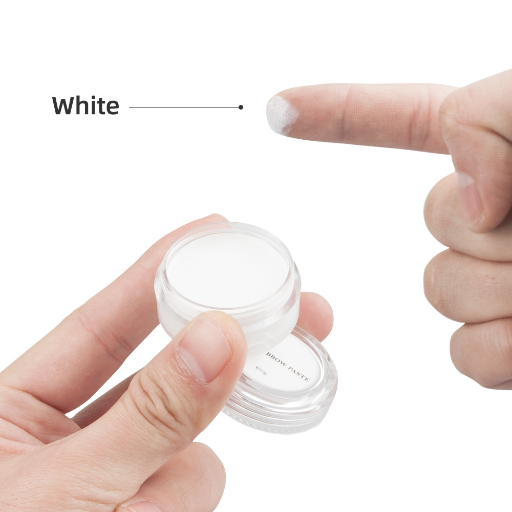 Pasta para tatuaje de cejas blanca/rosa, marcador de cejas Microblading, pasta de mapeo de maquillaje permanente, herramienta para forma de labio y cejas, suministro de accesorios PMU