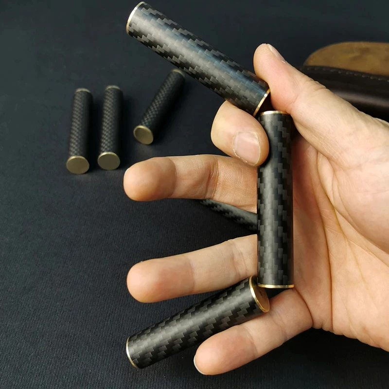 EDC Fidget Spinner para adultos, Metal magnético, Fibra de carbono, Vara de 3 seções, Presente criativo, Alívio do estresse, Criativo