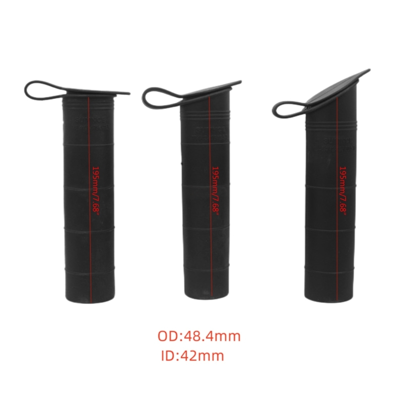 Flush Mount Vishengel Houder Binnenband Voering Mouw & Cap Cover Pakking Kajak Kano Boot Accessoires Schroef Boot Tackle