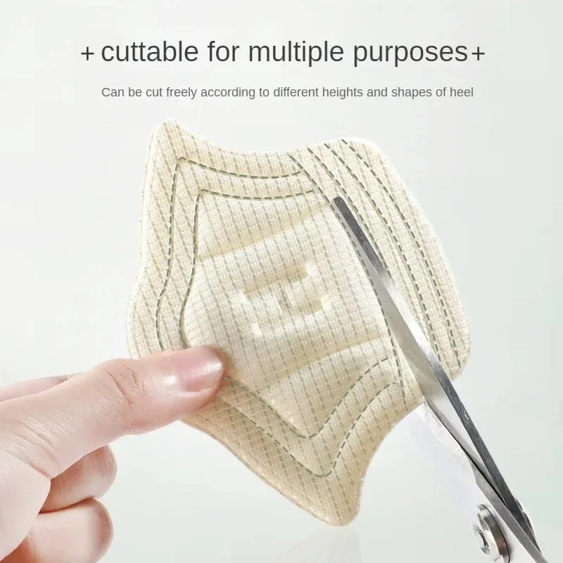 6 unids/set plantillas para zapatos parche almohadillas para el talón para zapatos deportivos tamaño ajustable almohadilla para los pies plantilla Protector del talón pegatina trasera almohadilla para zapatos