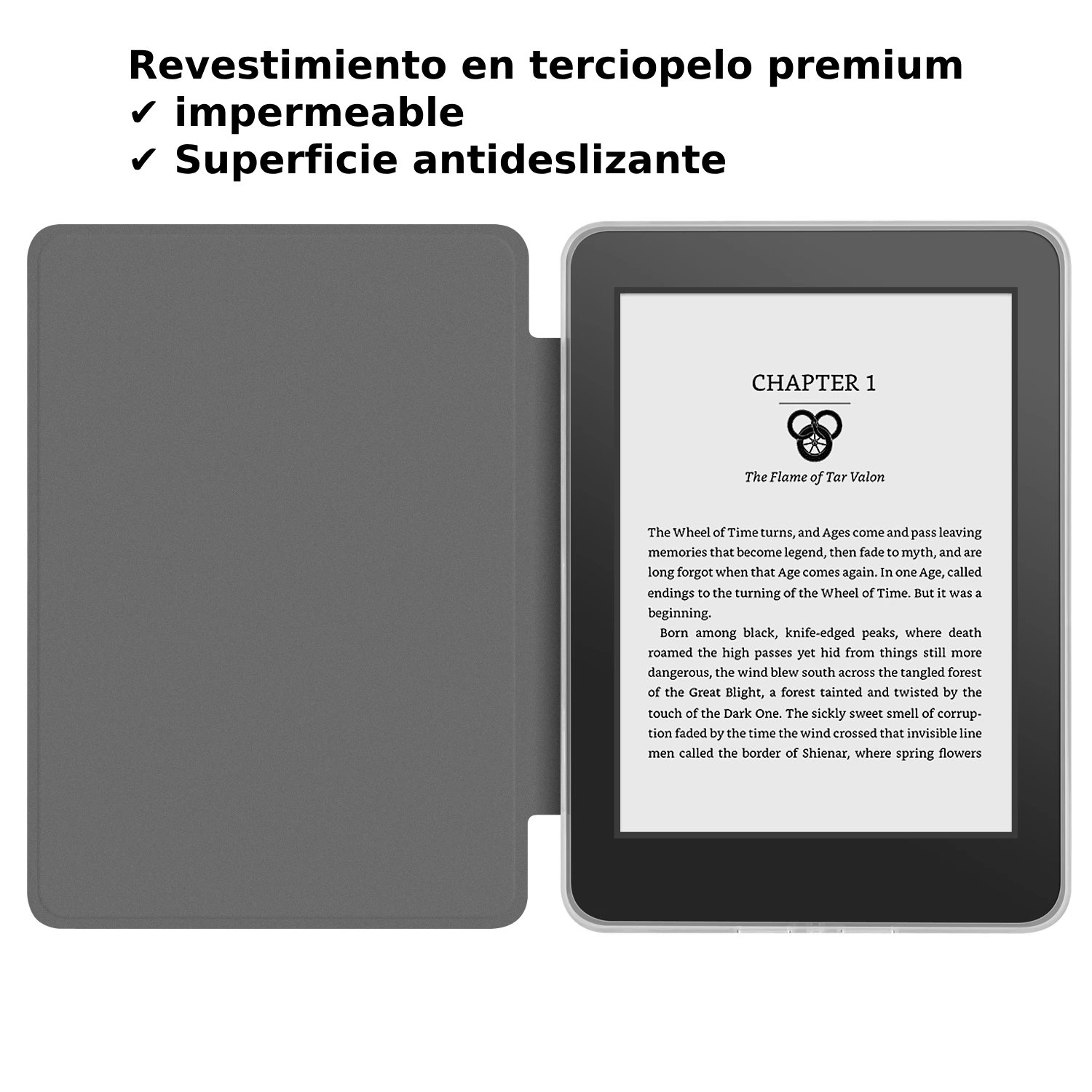 Para Kindle Paperwhite 12a generación Funda Colorsoft Signature Edition 7" 2024 360 °   Soporte desmontable magnético 2 en 1 de rotación SA568B
