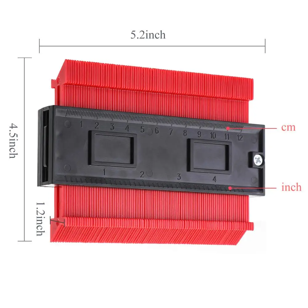 Hồ Sơ Nhân Bản Đồng Hồ Đo Hình Đồng Hồ Đo Duplicator Nhựa Viền Copy Duplicator Ma Thuật Đo Công Cụ Dụng Cụ Làm Rau Cau