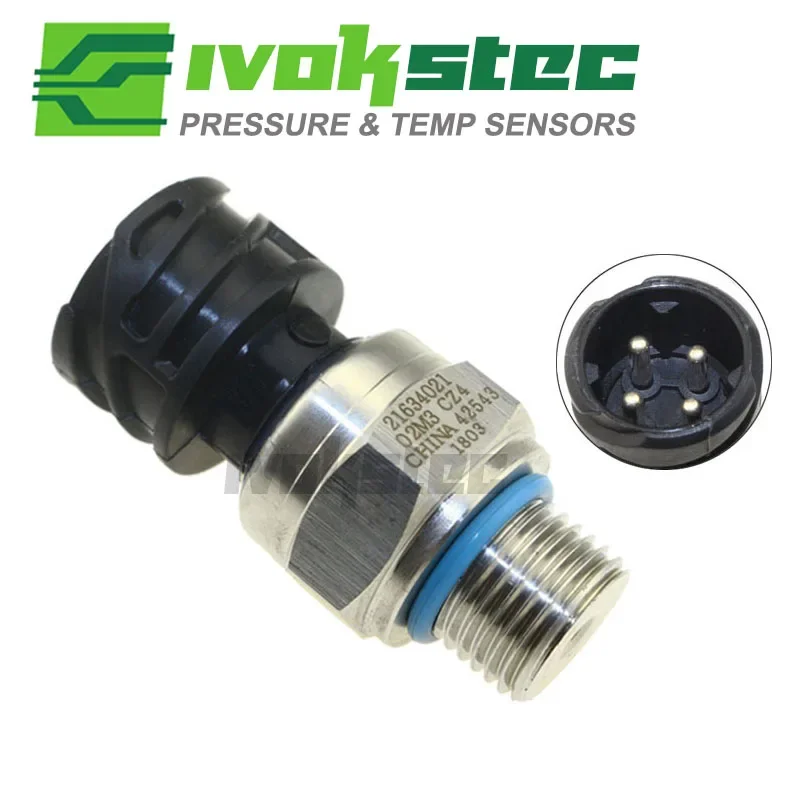 Transductor emisor de Sensor de presión de aceite de Chip cerámico para camión Volvo Penat diésel D12 D13 FH de alta calidad 21634021 7420484678