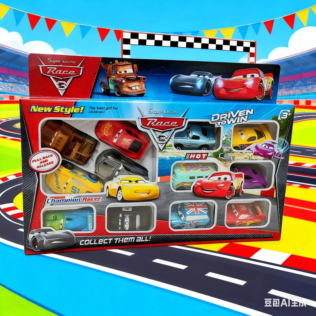 Desney 12 pz/set Mcqueen Jackson Vendita Calda Pixar Auto Saetta Tempesta Mater Modello In Pvc Back-Force Auto Giocattolo per I Bambini Regali Di Compleanno