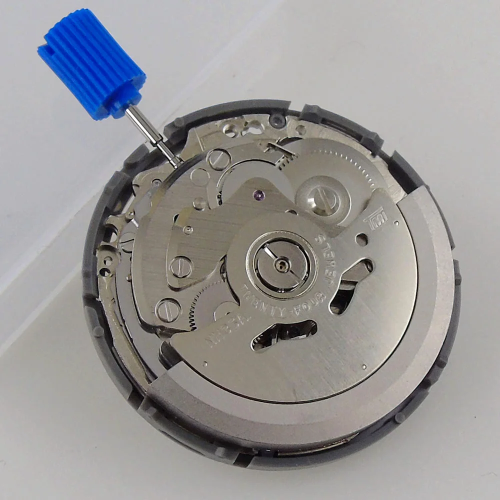 High Accuracy NH35A Automatic Movement Self-winding MOD Watch Accessories 3H Crown 21600Bph White Date Wheel Hacking Seconds