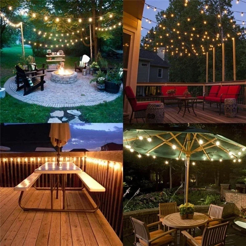 3 M/6 M/10 M/12 M ไฟ LED Fairy USB/แบตเตอรี่ Garland คริสต์มาส/ปีใหม่ Festoon ไฟ LED String สําหรับตกแต่งบ้าน