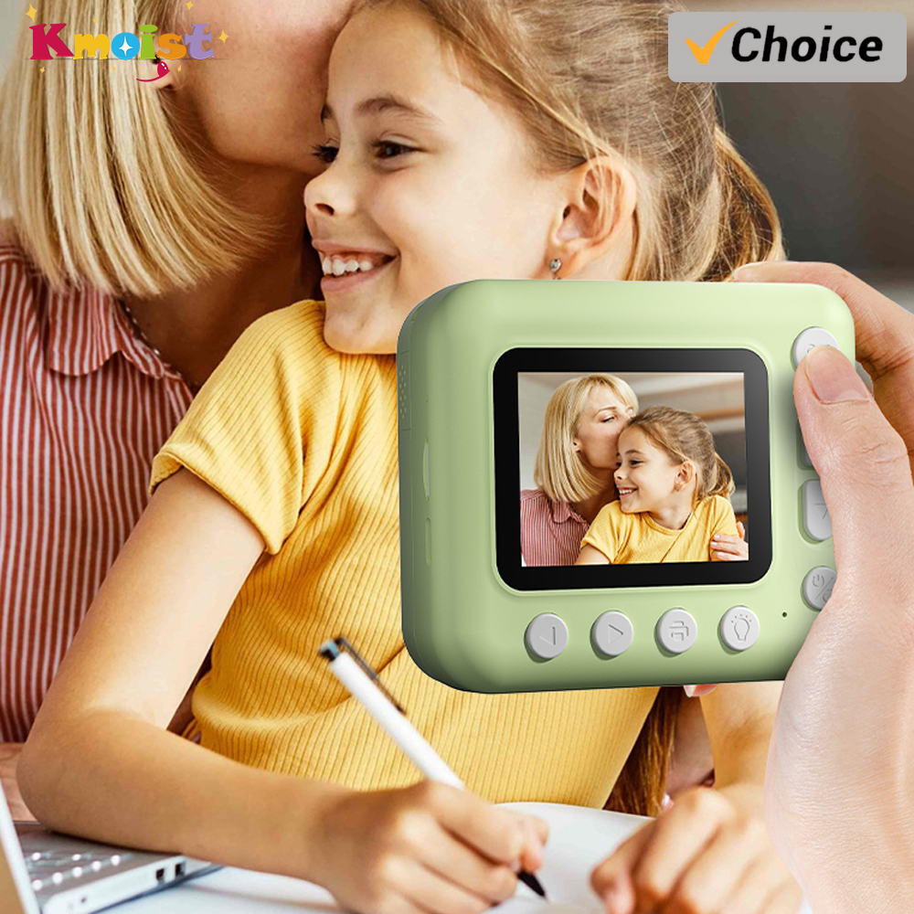 1080p HD Digital kamera Video Mini Kamera Drucker Kinder Sofort bild kamera drucken Kinder Weihnachten Geburtstag Geschenke Spielzeug Mini drucker