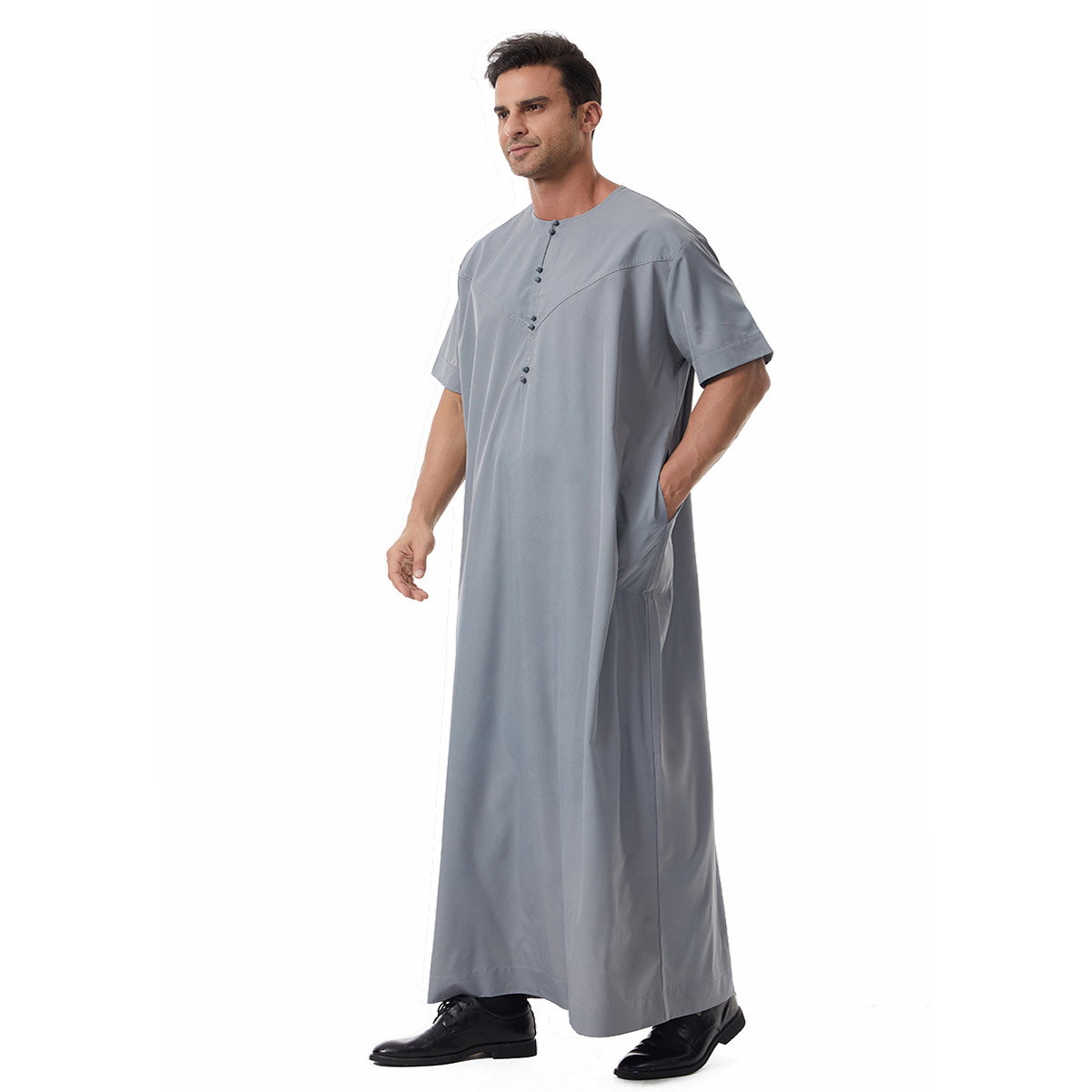 Eid Thobes for Man Jubba Thobe Dishdasha Men Thawb Thobe Muslim Islam Abaya Daffah Robe Dress Saudi Arabic Dubai Kaftan Djellaba