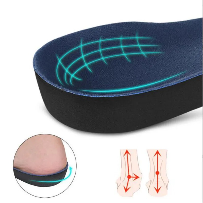 Sport Running Binnenzool Platte Voet Orthopedische Fasciitis Plantaris Sjablonen Mannen Vrouwen Steunzool Kussen Voet Pads Sneaker Schoenzool