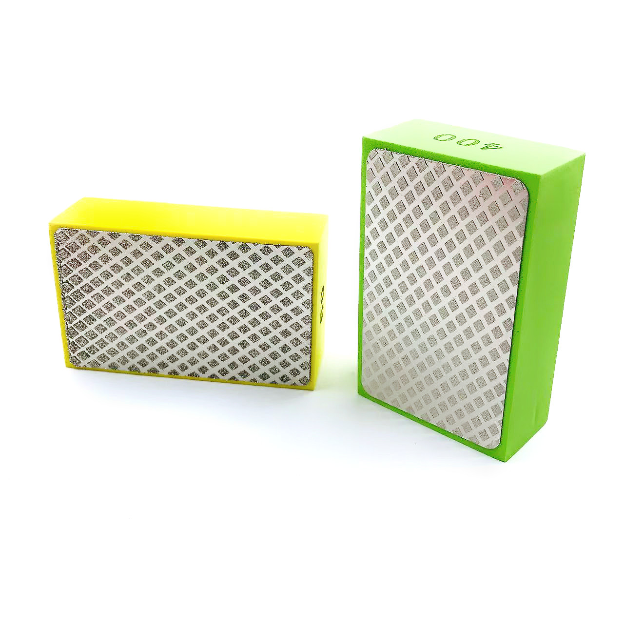 Diamond Hand Polishing Pads 93mmx58mm Tile Glass Abrasive Grinding Block Pad Stone Marble Ceramic Abrasive Sanding Disc