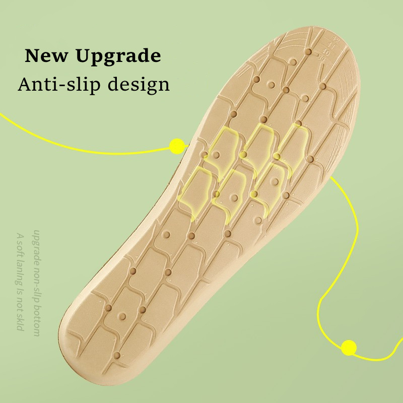 Sottopiede per digitopressione del piede Uomo Donna Morbido e traspirante Inserti per cuscino sportivo Deodorante che assorbe il sudore Suola per scarpa ortopedica