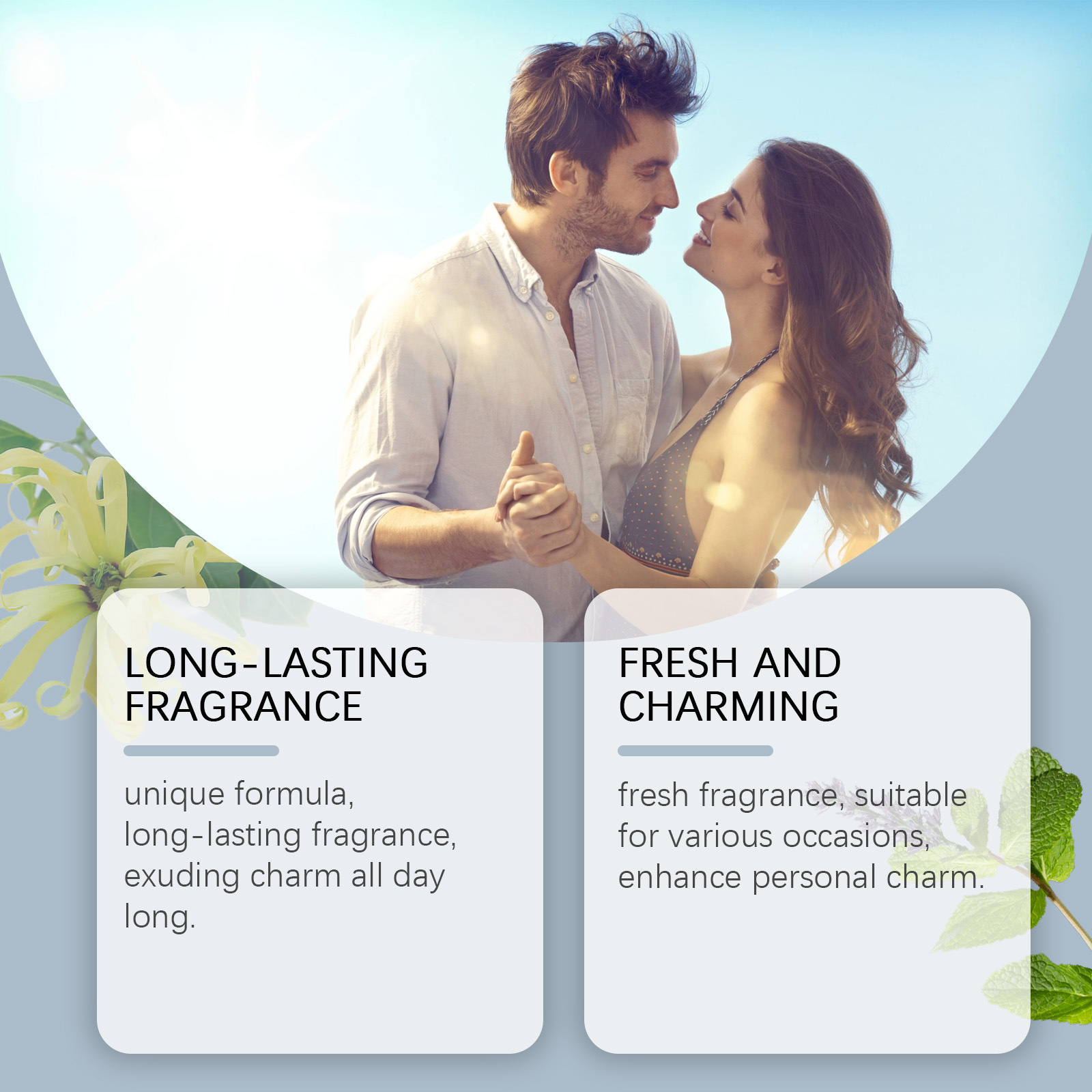 Cologne Perfume Spray Light Fragrance Fresh Increase Charm Lasting Attraction Sexual Flirting Pheromone Romantic Dating Perfume