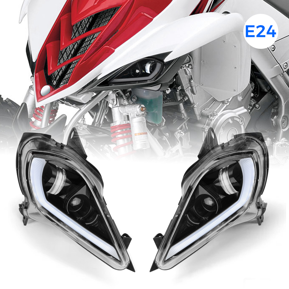 ATV Koplamp voor Yamaha Raptor 700R 700 YFZ450 YFZ450R YFZ450X Wolverine 450 350 Raptor 250 350 2006-2025 LED Richtingaanwijzer