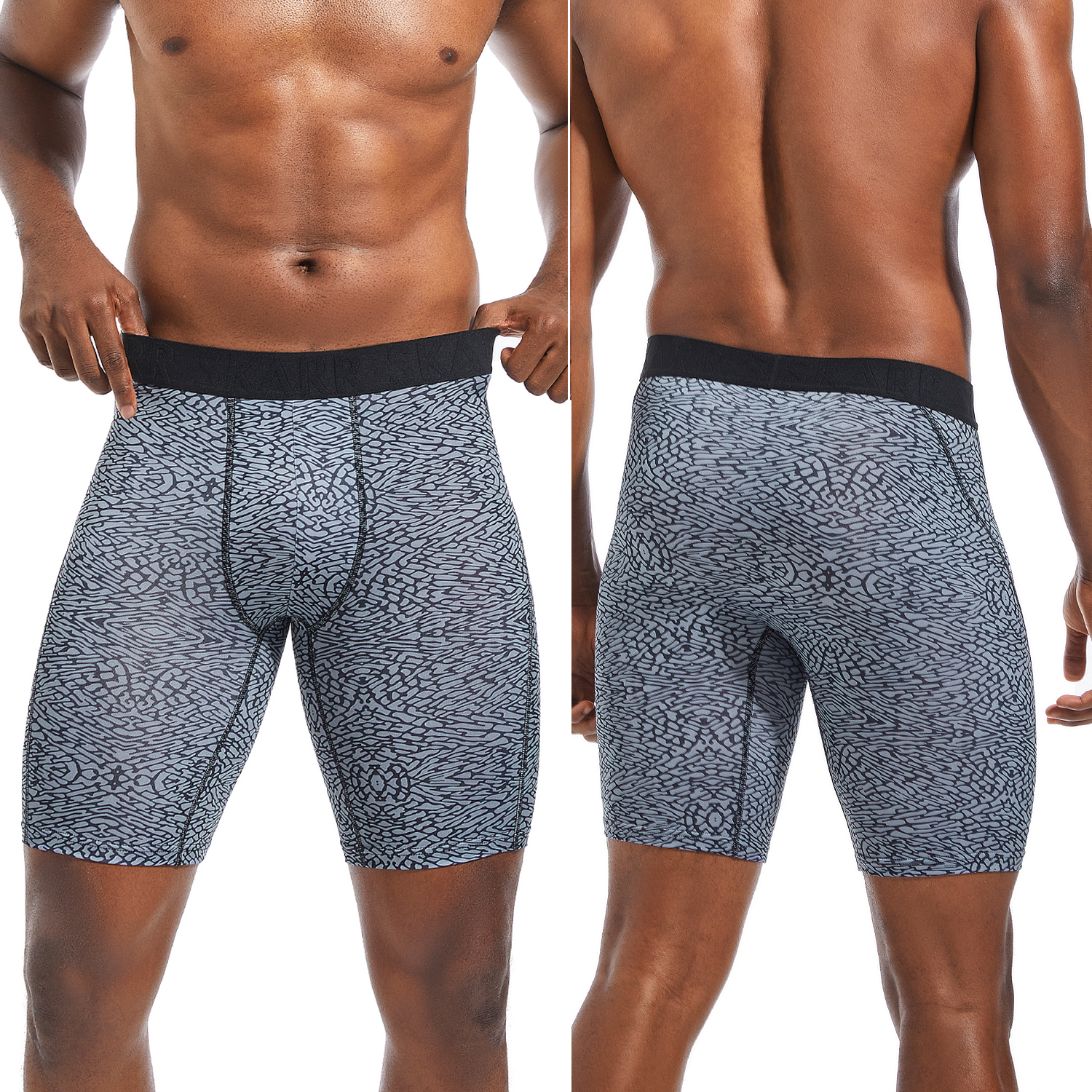Perna longa 3 pçs pacote calcinha masculina poliéster roupa interior masculina marca boxer e cuecas para homme lote conjunto de luxo sexy shorts deslizamento