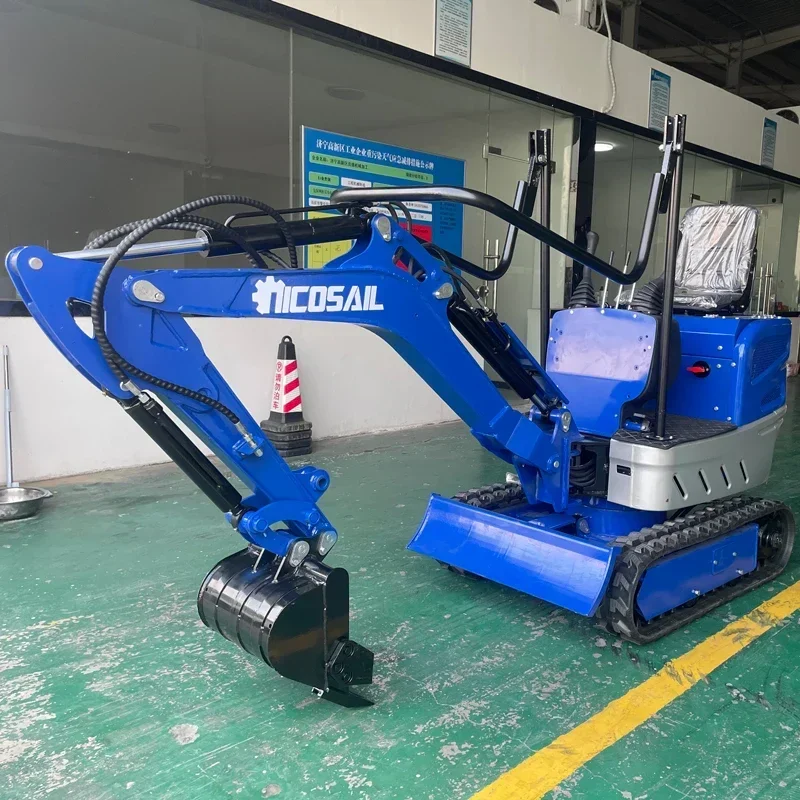 Miniexcavadora NKS personalizada de 1,2 T, equipo agrícola barato para motocicletas, miniexcavadora, retroexcavadora