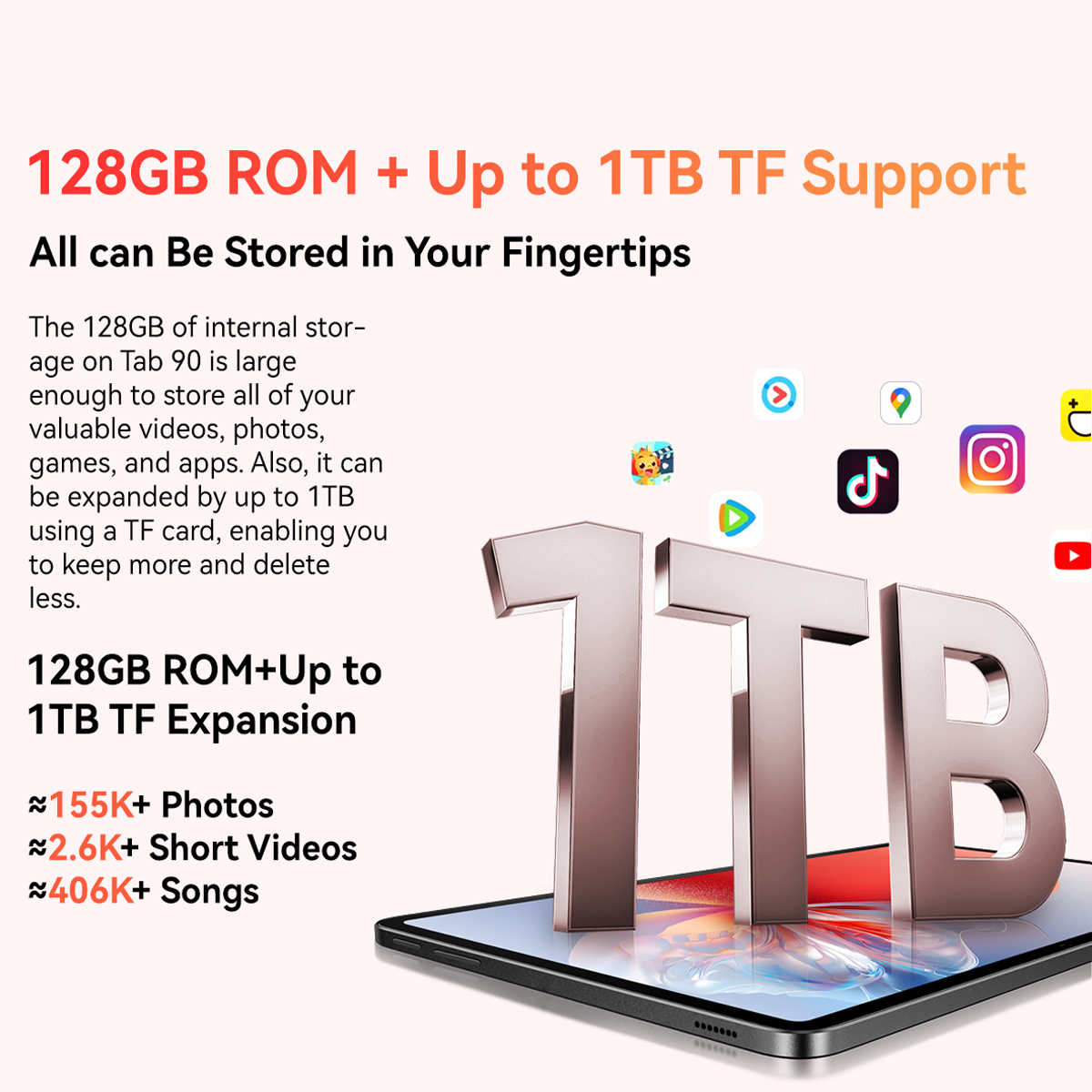 Blackview-Tablet PC Tab 90 de 10,92 pulgadas, Tablet con WIFI, Android 14 ,8GB de ROM, 128GB de ROM, cámara trasera de 8MP, 8200mAh, UNISOC T606,800x1200 HD