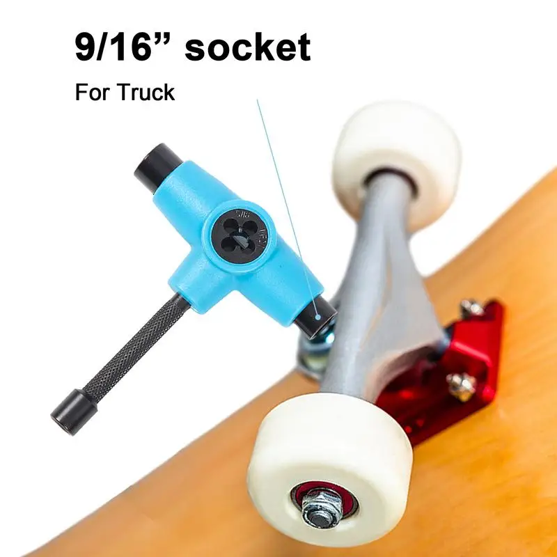 Skateboard T Tool T Shape Skateboard Tool Skateboarding Wrench Repair Tool Roller Skate Wrench For Skates And Quad Skates
