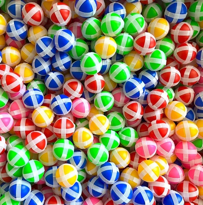 new 10 sports games dart board target shooting target ball toy Outdoor toy Sticky ball random color