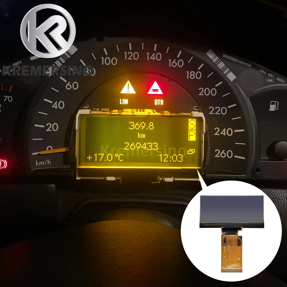 ЖК-дисплей приборной панели для Mercedes Benz W203 C-Class 2000-2004/W463 G-Class 2002-2007, ЖК-дисплей, приборная панель, пиксели