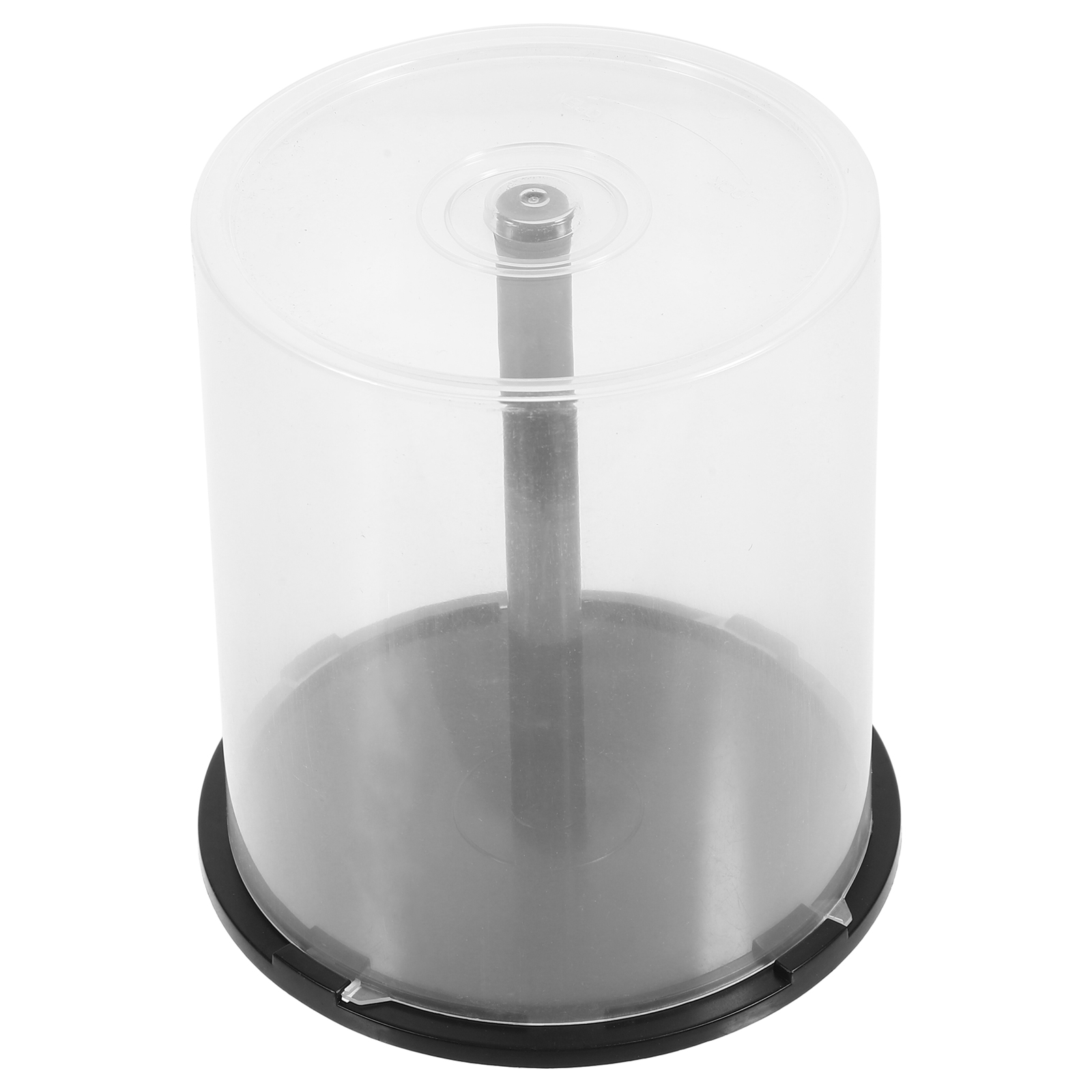Caja para CD, contenedor de almacenamiento, cubo para Dvd, caja con soporte, soporte de plástico, contenedor vacío, contenedor de almacenamiento de CD de viaje, contenedor para DVD