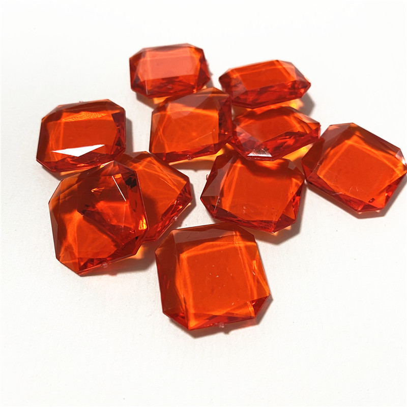 10 Chiếc Acrylic Hình Chữ Nhật Hình Bầu Dục Vuông Hình Kim Cương Cầm Đồ Game Miếng Cho Đột Quyết Chơi Bảng Phản Phụ Kiện