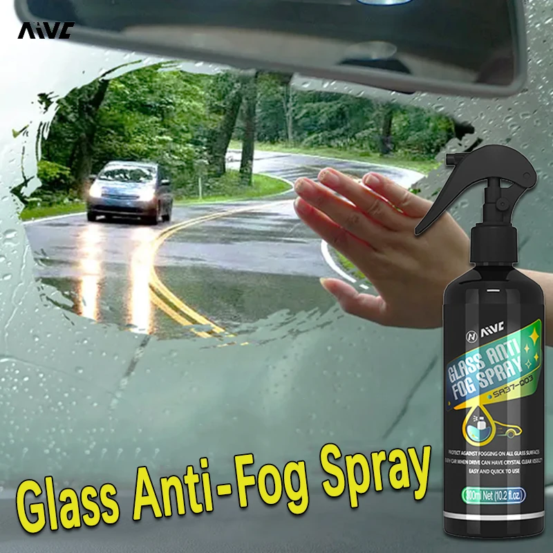 AIVC-agente de recubrimiento antiniebla para vidrio, desempañador con efecto duradero, productos para el cuidado del coche, espejo automático