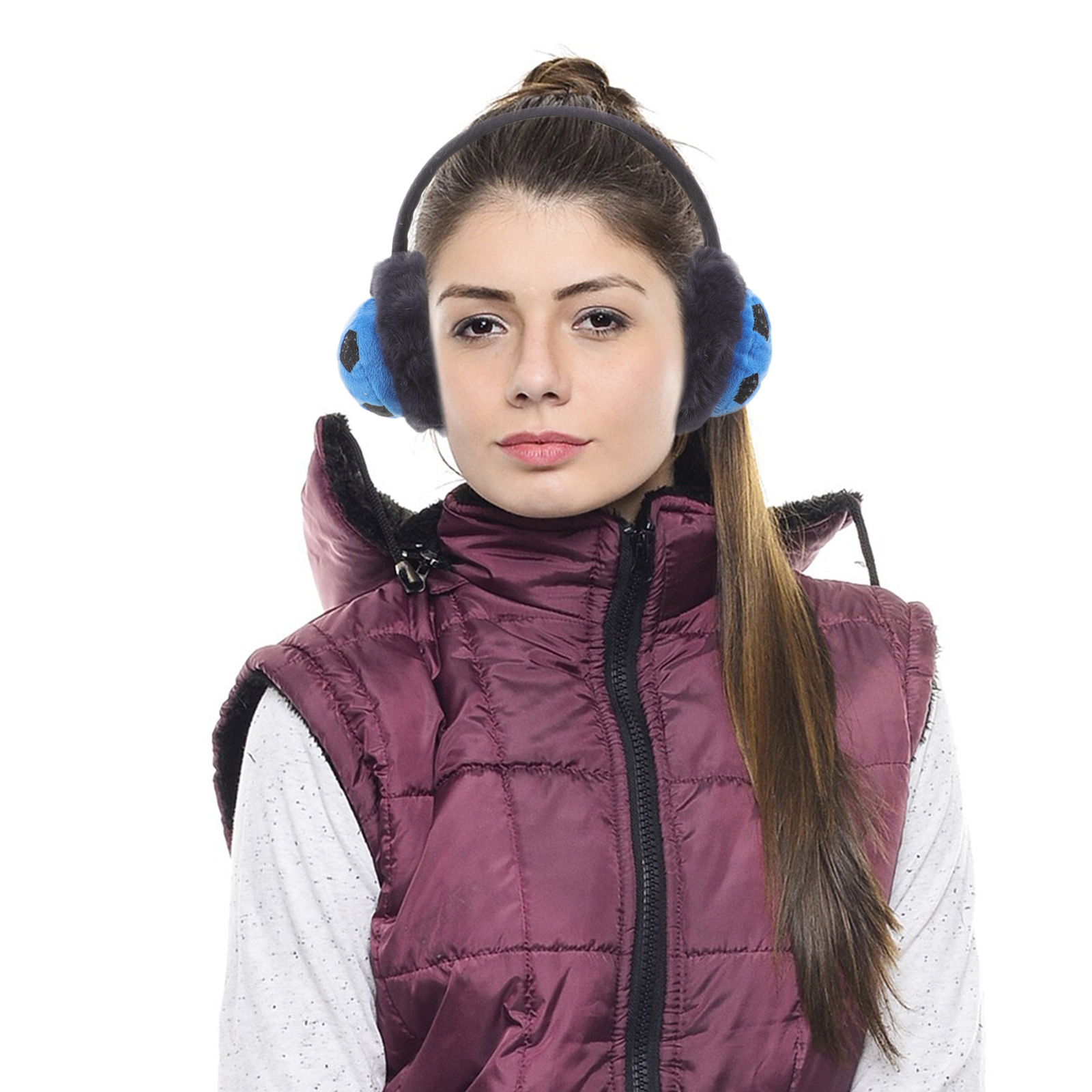 Kinder-Ohrenschützer, Fußball-Abdeckung, wärmer, für Mädchen, kältebeständiger Schutz, schützende Wintermanschette