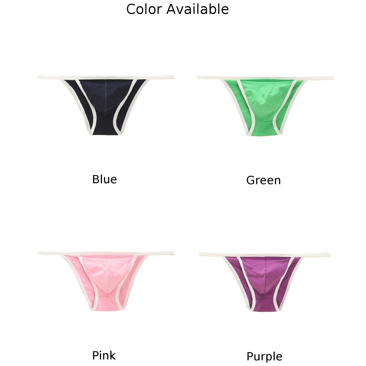 1pc Männer Sexy Tanga G-String U-konvexen Beutel Bikini-Slip Tangas Baumwolle Mischung Dessous Unterwäsche Höschen für Mann