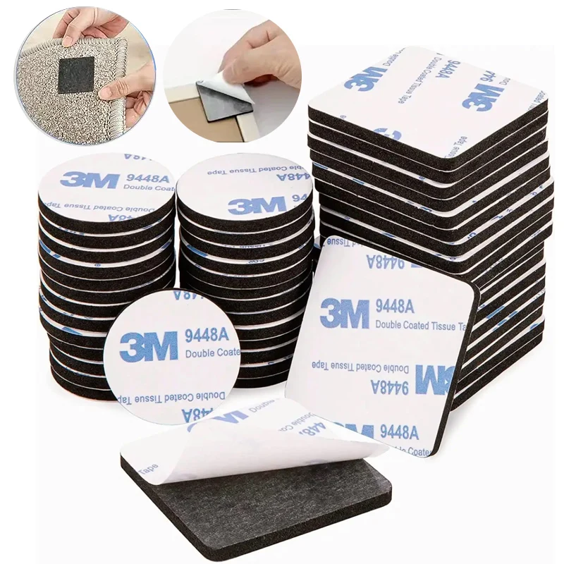 Pegatinas adhesivas de espuma EVA, cinta de doble cara de 3m, esponja adhesiva de pared fija fuerte, parches especiales para coche sin rastro engrosados