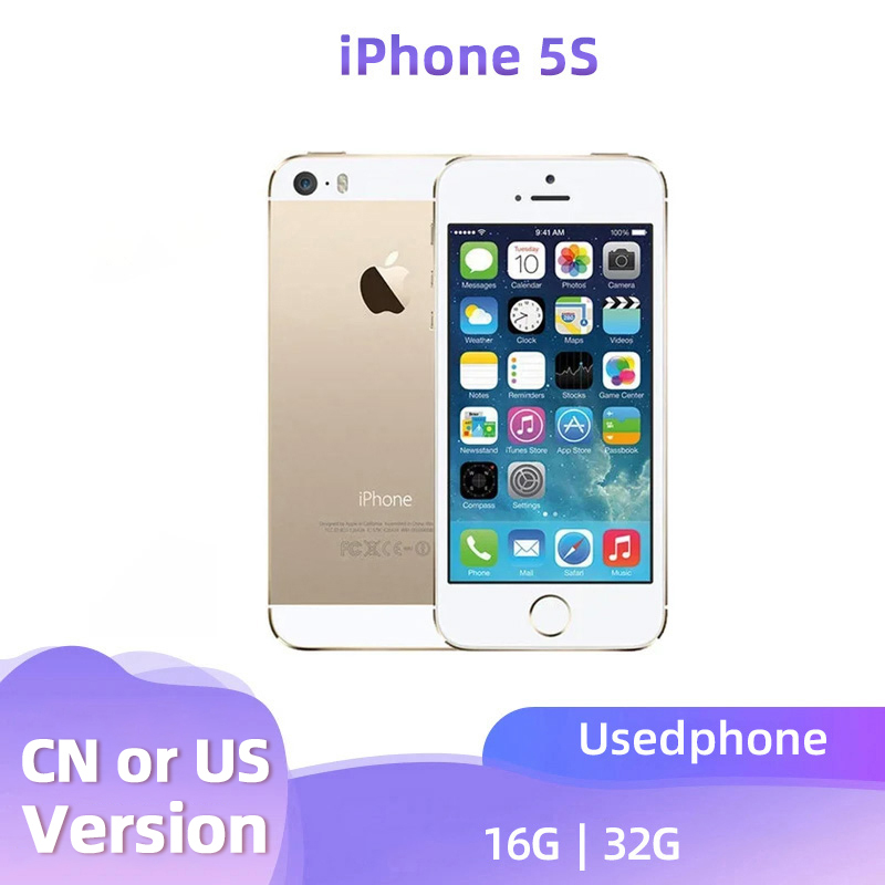 La buena condición desbloqueada de la pantalla de la batería 4.0inch de Apple iPhone 5S 4G 1560mah lleva el teléfono usado