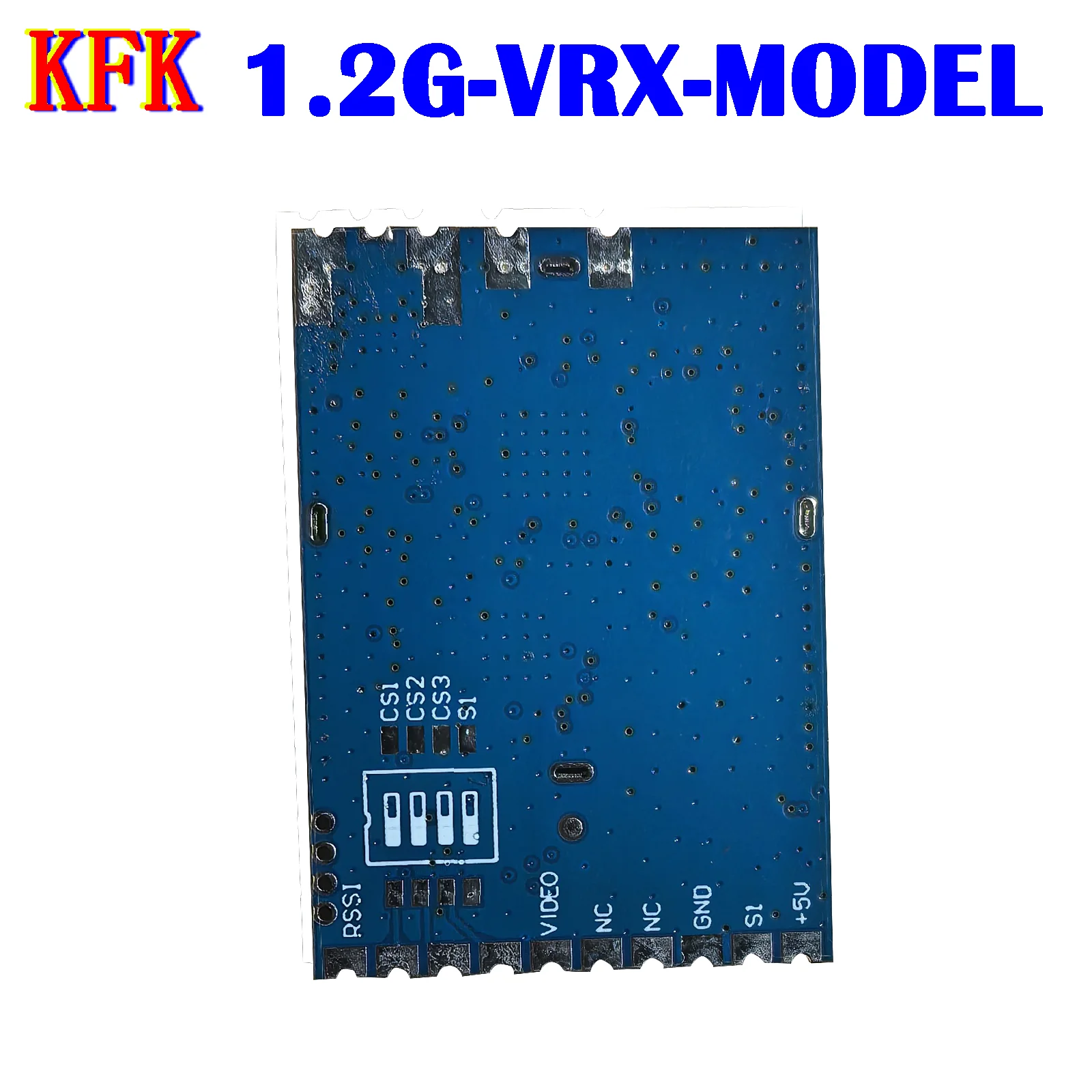 2025 novo receptor modelo KFK FPV 1.2G 16CH VRX 1.2ghz RF