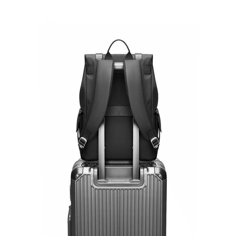 XOKY ラップトップバックパックビジネスバックパック男性旅行防水バックパック大容量バッグアウトドアバックパックファッションレジャーバッグ