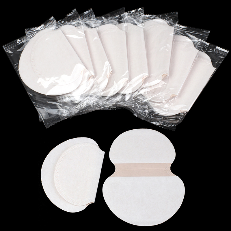 Almohadillas para el sudor Unisex, desodorantes de verano para axilas, almohadillas antitranspiración para el sudor, desechables, absorbentes para el sudor, 20/30/50 Uds.