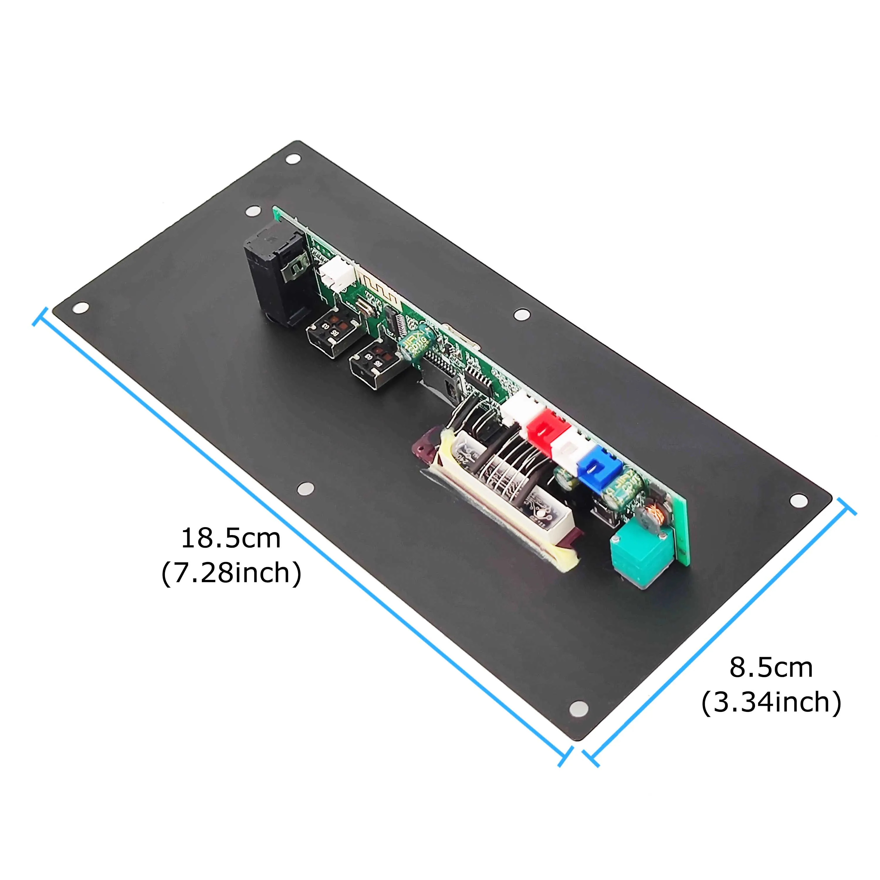3.7 V เครื่องขยายเสียงสแควร์เต้นรํา 30W รองรับลําโพงบลูทูธ AUX U-Disk การบันทึก 5-8 นิ้วลําโพงโฮมเธียเตอร์ DIY