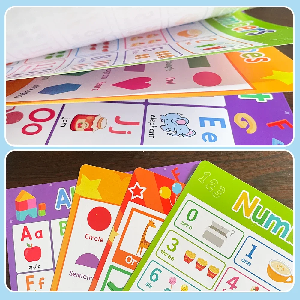 Lachilly 20 Chủ Đề Học Tiếng Anh A4 Poster Cho Trẻ Em Hoa Quả Màu Sắc Cơ Thể Động Vật Lớn Thẻ Học Tập Cho Bé Học Lớp Học Decora