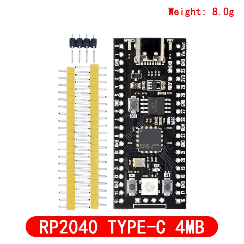 Raspberry Pi Pico Board RP2040 Dwurdzeniowy mikrokomputer ARM o małej mocy i pamięci masowej 264 KB Wysokowydajny procesor Cortex-M0+