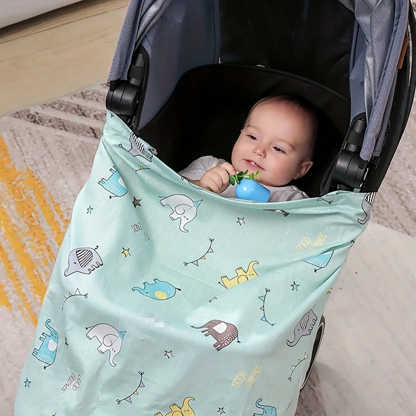 Leve respirável maternidade capa de enfermagem cachecol para carrinho de amamentação e capa de assento de carro ajuste universal avental de enfermagem