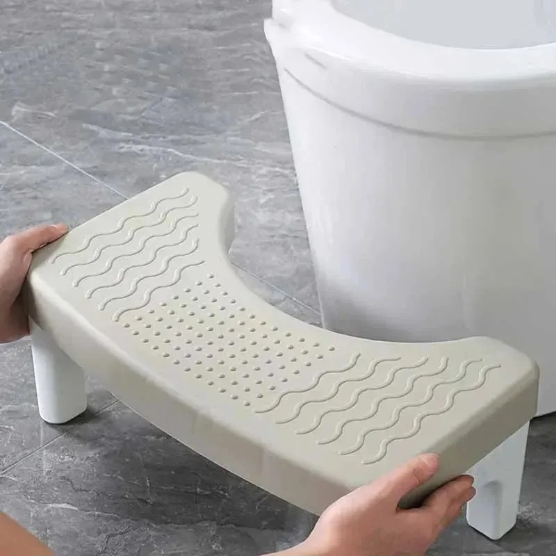 Toilet stool footstool non-slip pregnant women toilet squatting pit auxiliary artifact footstool children toilet adult