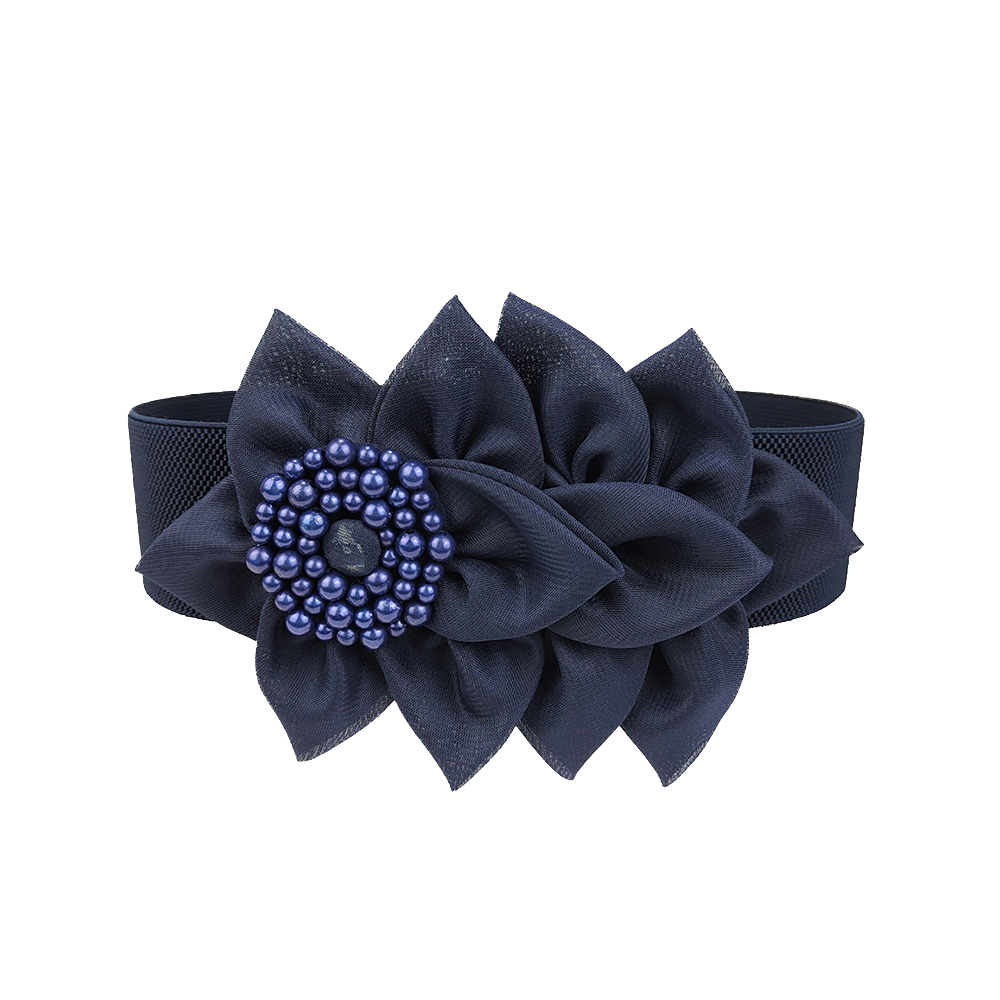 Faja con cinturón de flores grandes para mujer y niña, faja con sello de cintura dulce, cinturilla elástica alta para vestido, cinturón elástico, cinturones de corsé