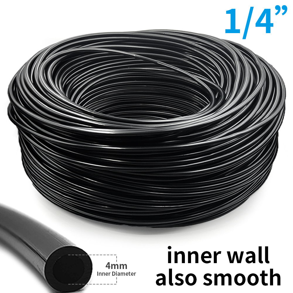 DIY 임의 길이 10M/20M/30M... 가든 호스 4/7mm 급수 관개 시스템 용품 PVC 마이크로 드립 파이프 조절 가능