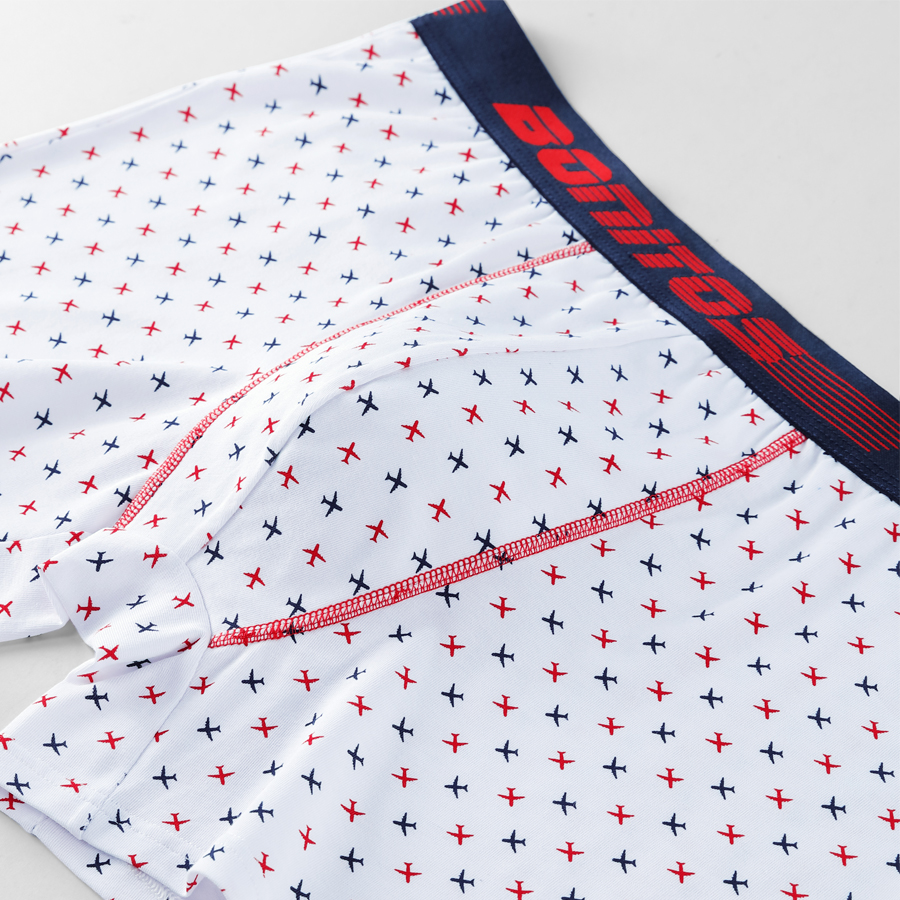 Bawełniane bokserki z nadrukiem dla bielizny męskiej Męskie bokserki i majtki Seksowne majtki męskie Plus Size Calecon Homme Brands