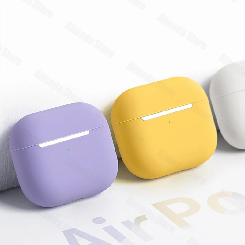 Dành Cho Tai Nghe AirPods Pro 2 Ốp Lưng Silicone Lỏng Dành Cho Tai Nghe AirPods 3 Pro 2 Ốp Lưng Mềm Tai Nghe Chụp Tai Protetcive Funda Cho AirPod pro 2 Pro2 Bao
