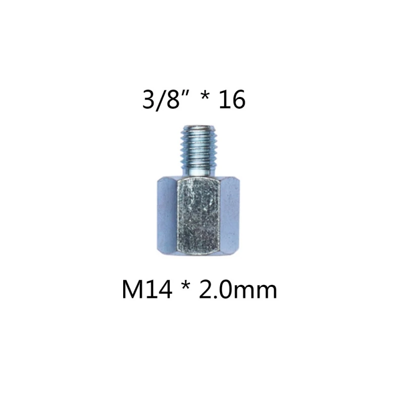 Adaptador de amoladora angular 5/8 "11 3/8" 16 M14-M10Thread Converter interfaz conector tornillo biela tuercas ranurado 125 150 tipo