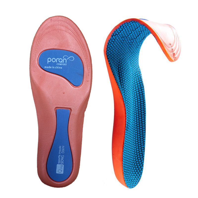 1 คู่ความยืดหยุ่นการดูดซึมShock Breathable Running Orthopedic Insoles