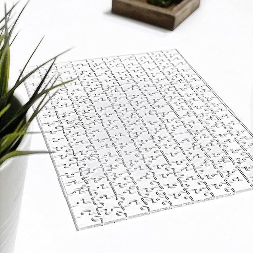 49/121/200/300Pcs Funny Unique Acrylic Puzzle Impossible Challenge Relieve Stress Decompression Game Adult Kid Challenge Toy