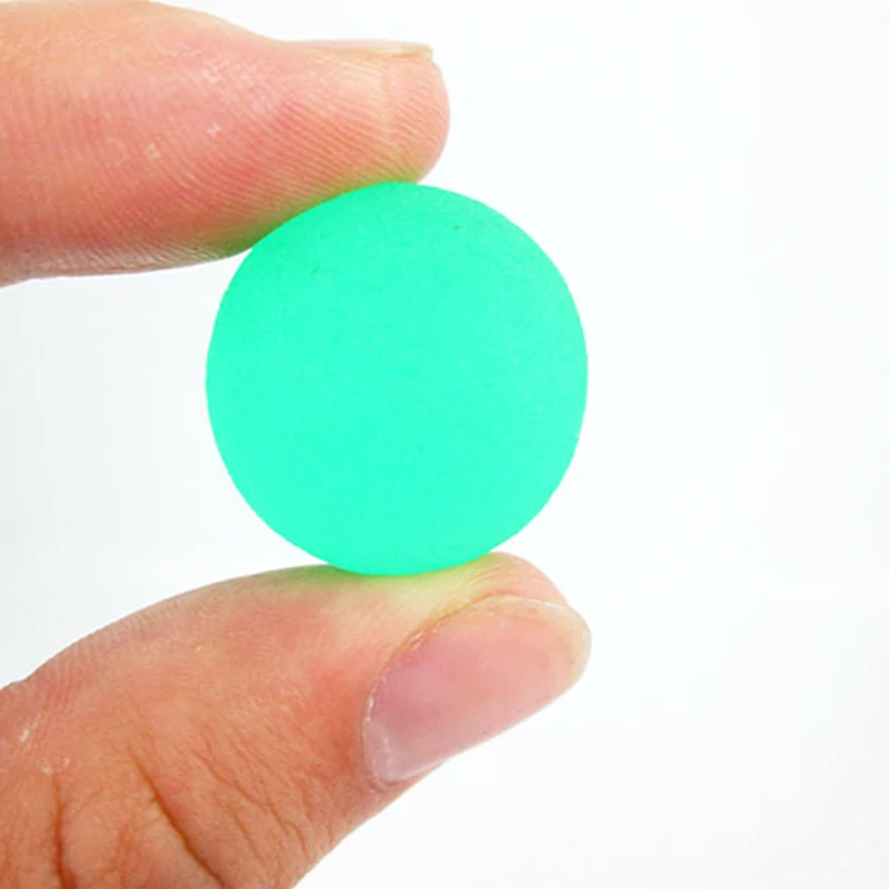 15 ชิ้น/ล็อต High BOUNCE ลูกบอลของเล่นเด็กของขวัญ PARTY ตกแต่งเด็ก Bouncing Ball รูปแบบ Soild สี 2 สี BOUNCE Ball